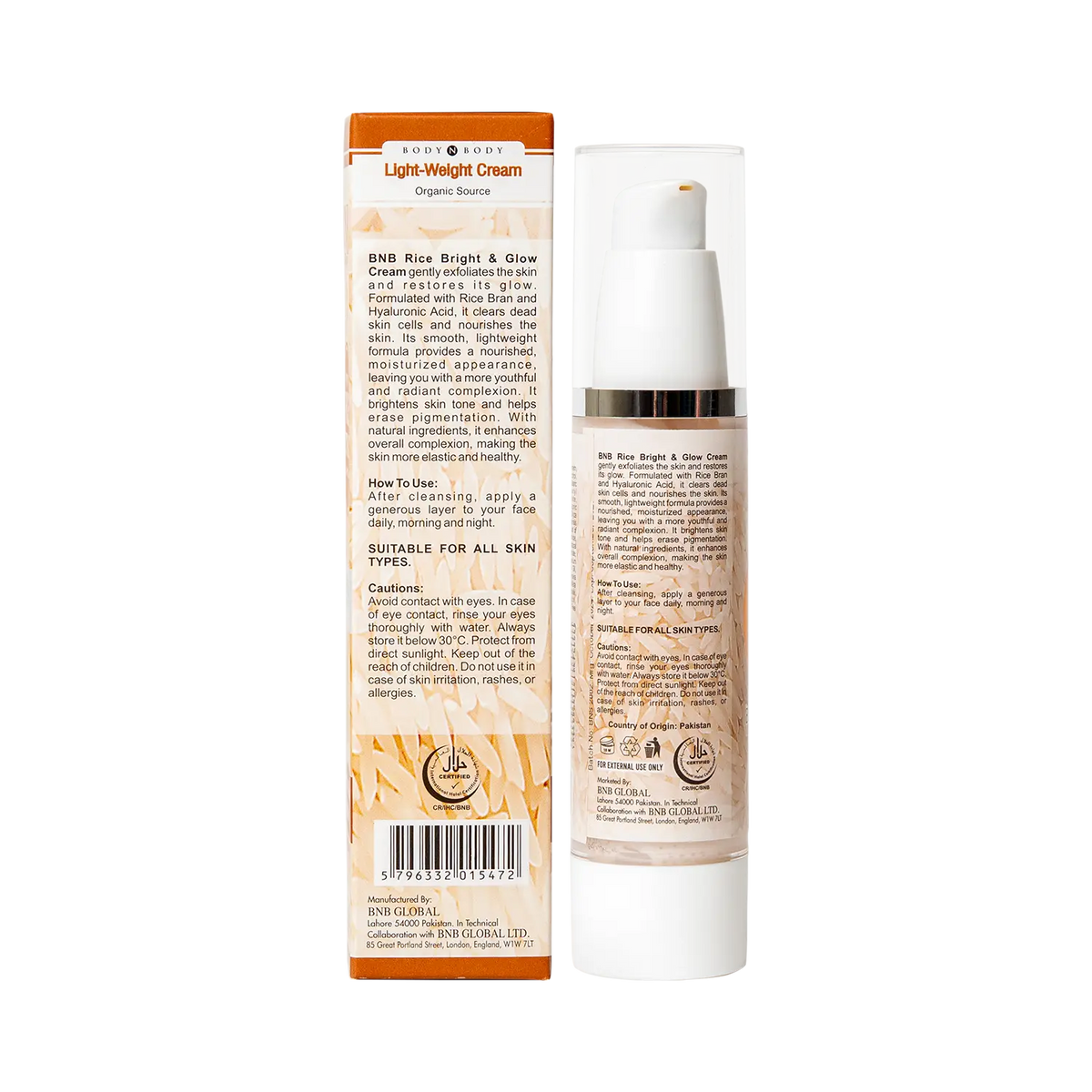 BNB Rice Extract Cream