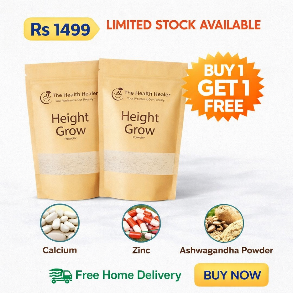 Height Grow Powder Buy 1 Get 1 FREE – Sirf Rs. 1499! 🔥